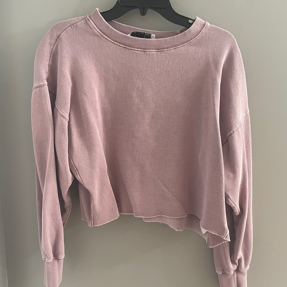 Pink sweatshirt